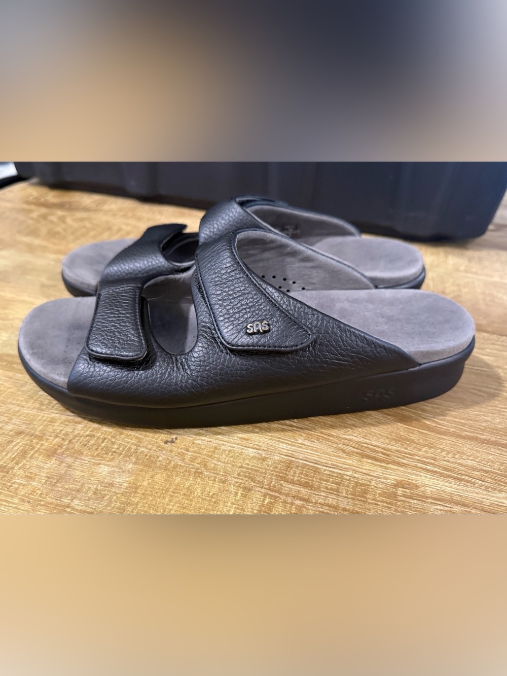 SAS | The Cozy Slide Sandals | Black | Size 10.5 N - Picture 2 of 6